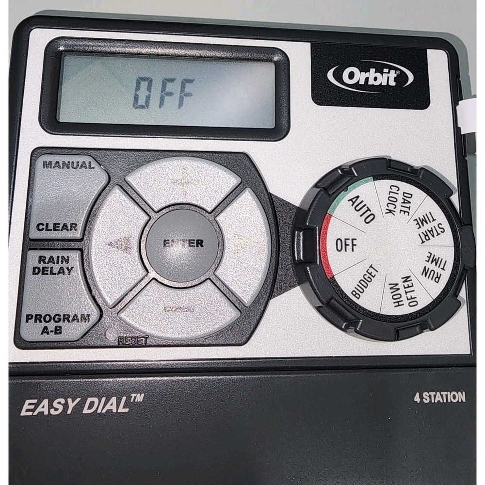 Orbit Easy Dial Sprinkler Timer 4 Station In Box. Works - Picture 5 of 9